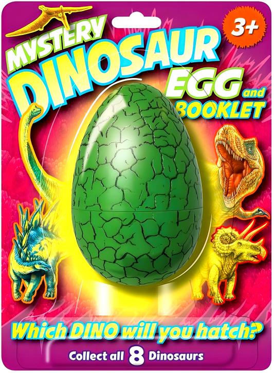 Mystery Dinosaur Egg And Booklet
