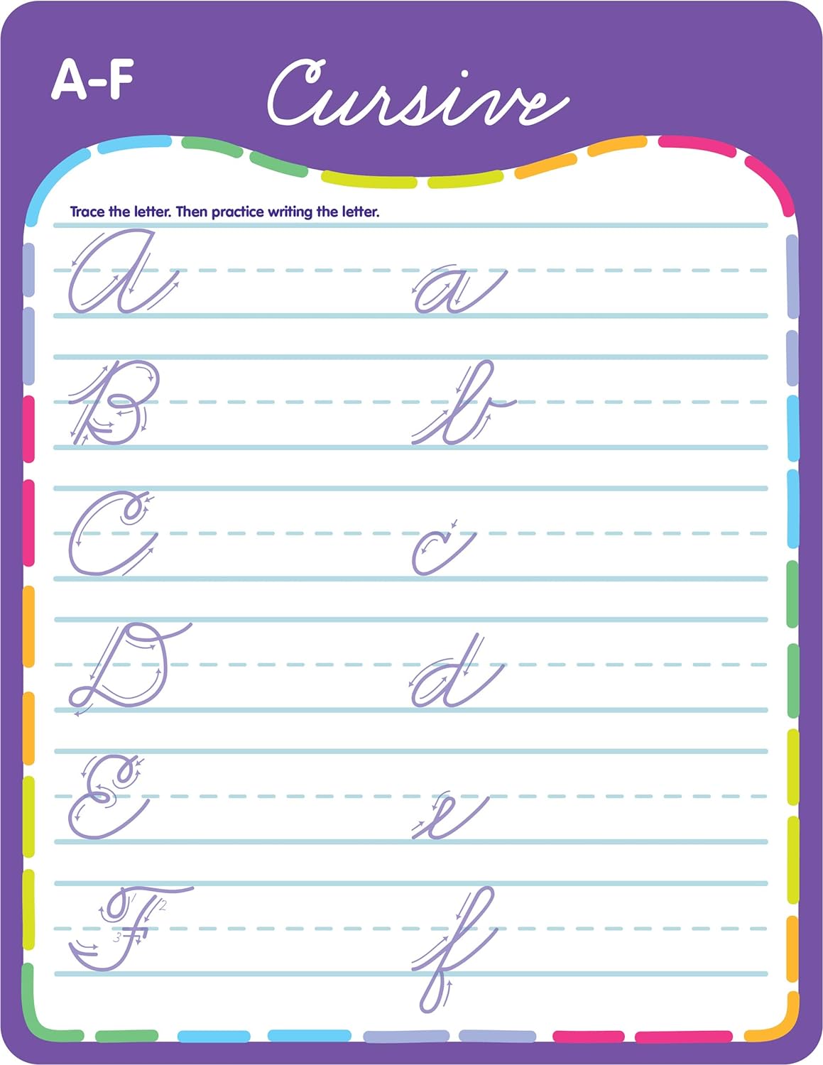 Active Minds Write-and-Erase: Cursive Learning Boards Ages 6+ – BookXcess