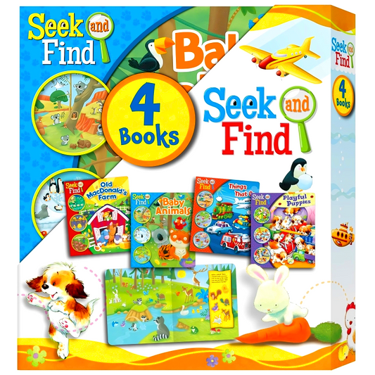 Seek And Find: 4-Book Slipcase Set