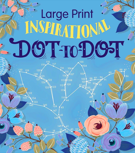 Large Print Inspirational Dot-To-Dot