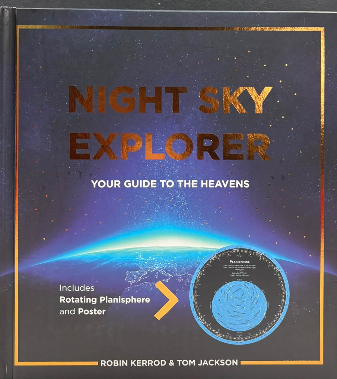 Night Sky Explorer: Your Guide to the Heavens: Includes A Planisphere by Robin Kerrod – book cover