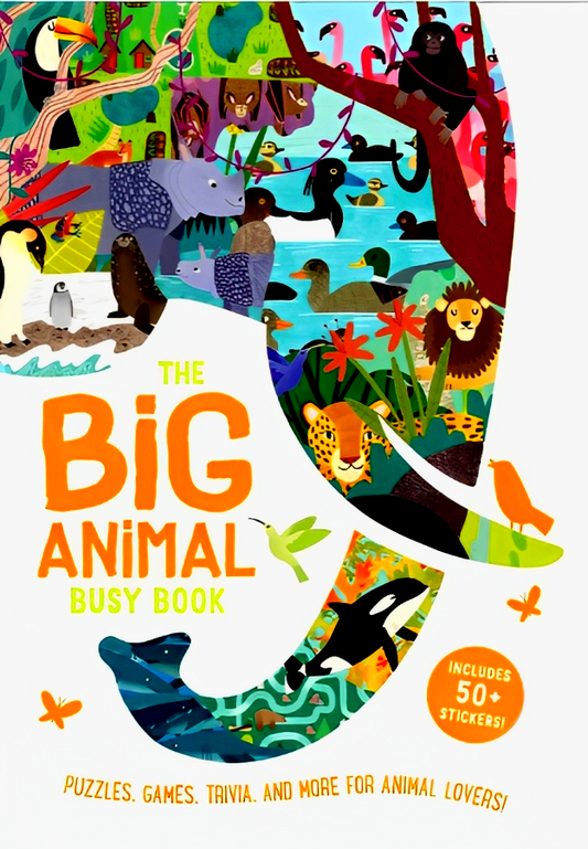 Big Animal Busy Book