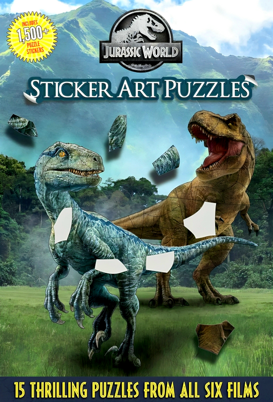 Jurassic World  Sticker Art Puzzles