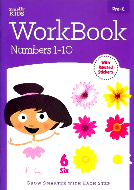 Numbers 1-10 Workbook (Step Up Kids - Pre-K)