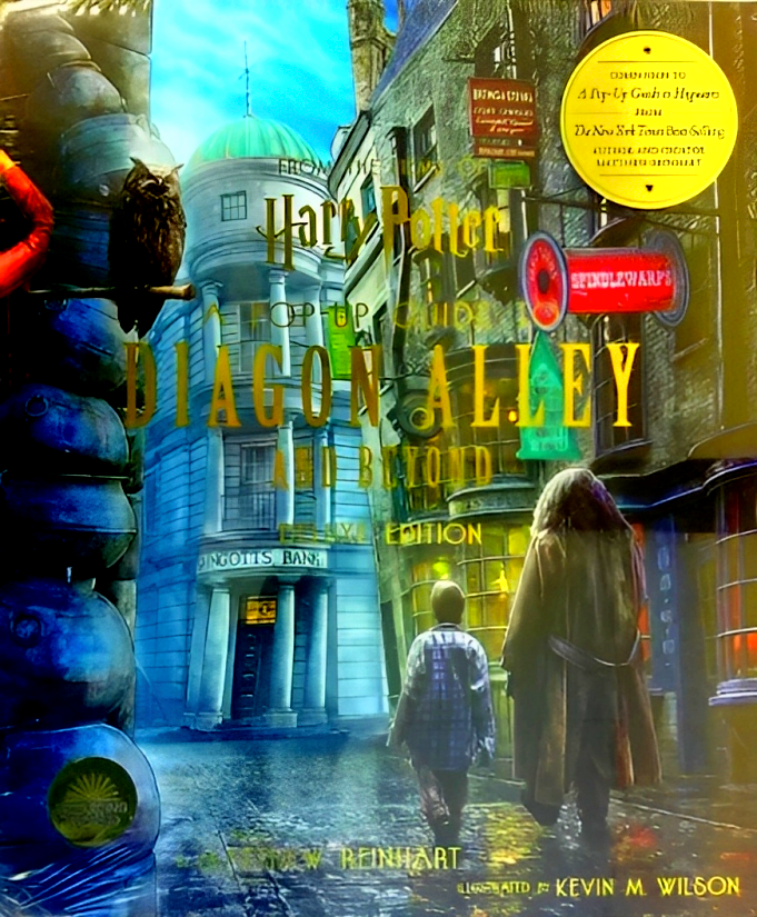 Harry Potter: A Pop-Up Guide to Diagon Alley and Beyond 9781789096354