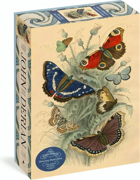 John Derian Paper Goods: Dancing Butterflies 750-Piece Puzzle
