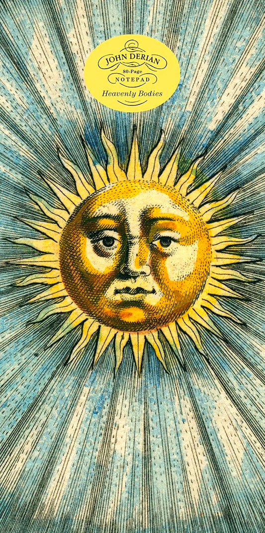 John Derian Paper Goods: Heavenly Bodies Notepad