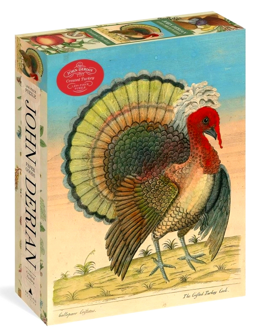 John Derian Paper Goods: Crested Turkey 1,000-Piece Puzzle