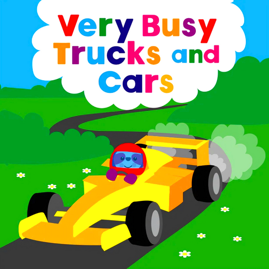 Very Busy Trucks And Cars