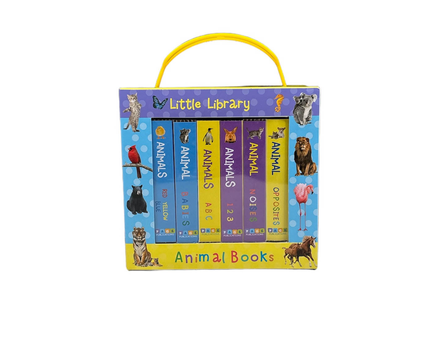 Library Animals Book Little Library Animal Books (6 Book Set) – BookXcess