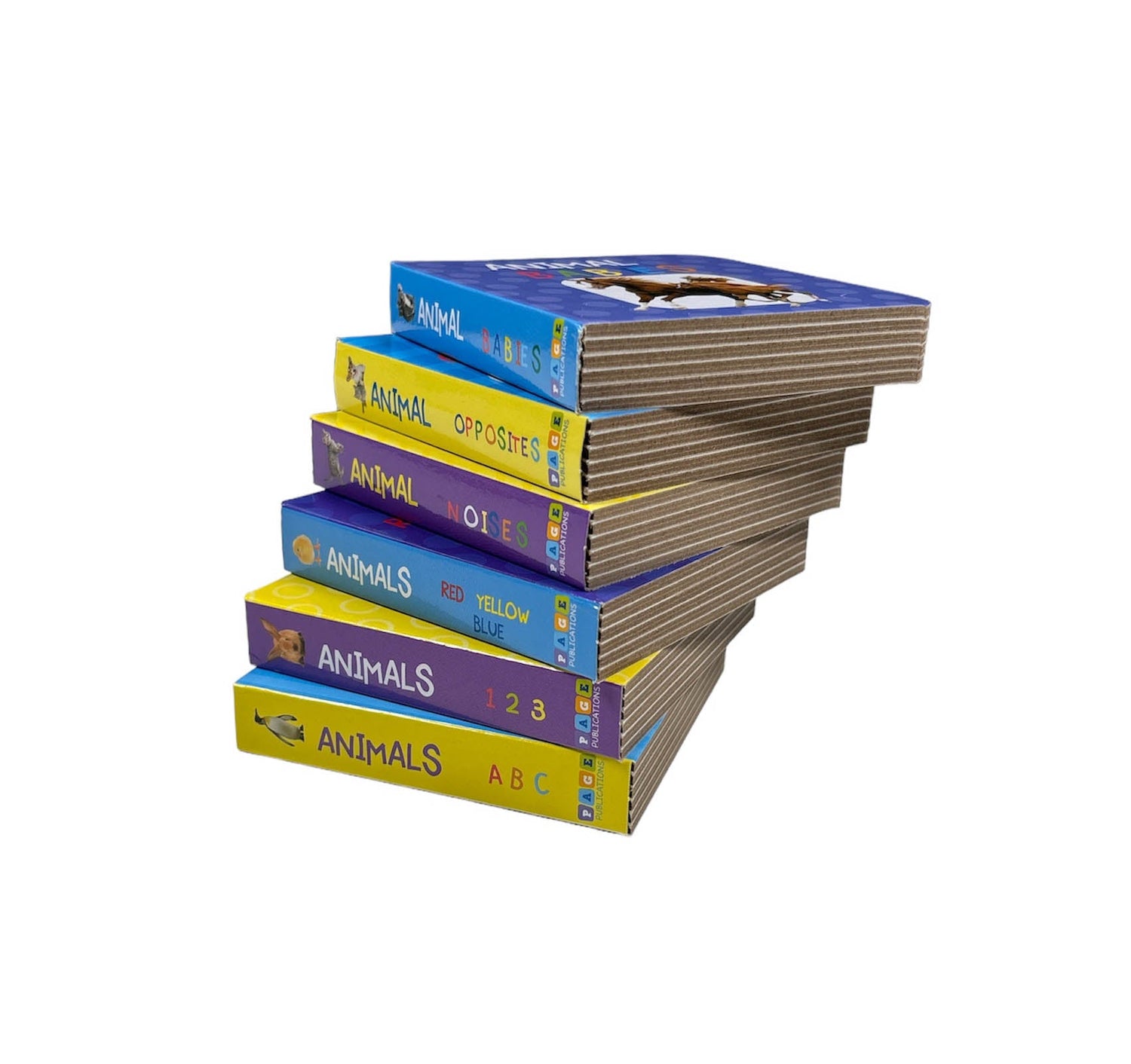 Library Animals Book Little Library Animal Books (6 Book Set) – BookXcess