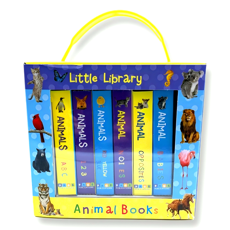 Library Leopard Little Library Animal Books (6 Book Set) – BookXcess