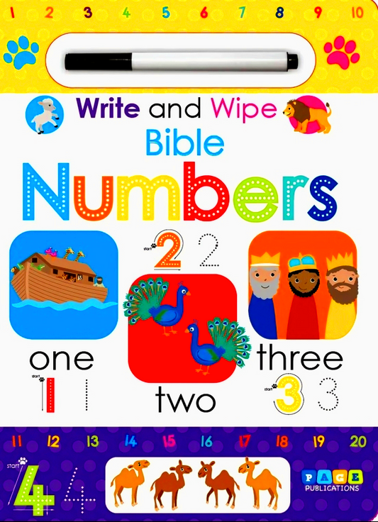 Write And Wipe Bible Numbers