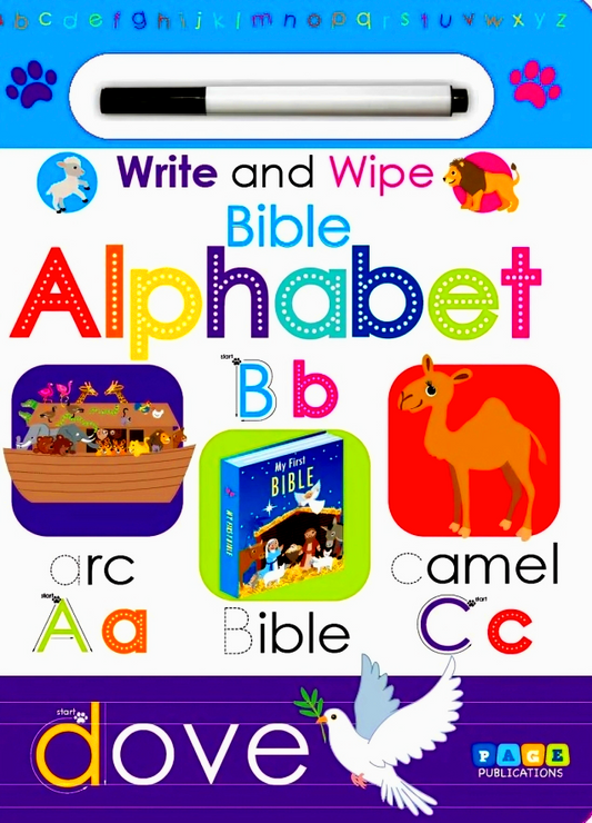 Write And Wipe Bible Alphabet
