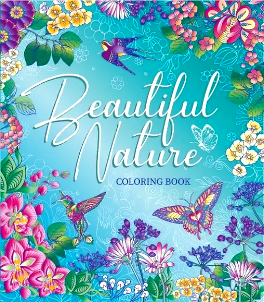 Beautiful Nature Coloring Book