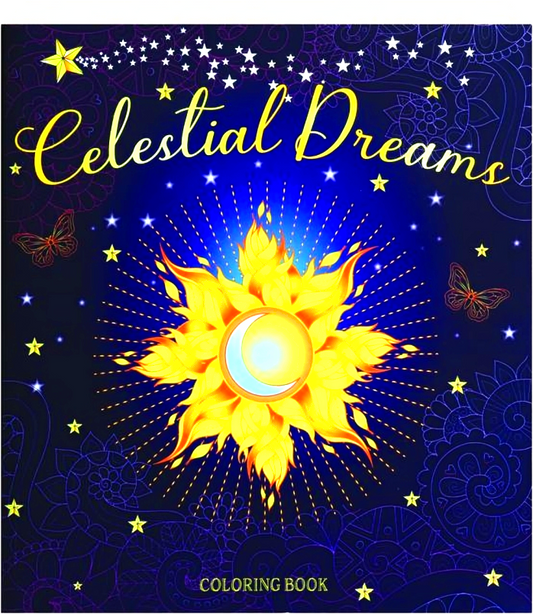 Celestial Dreams Coloring Book