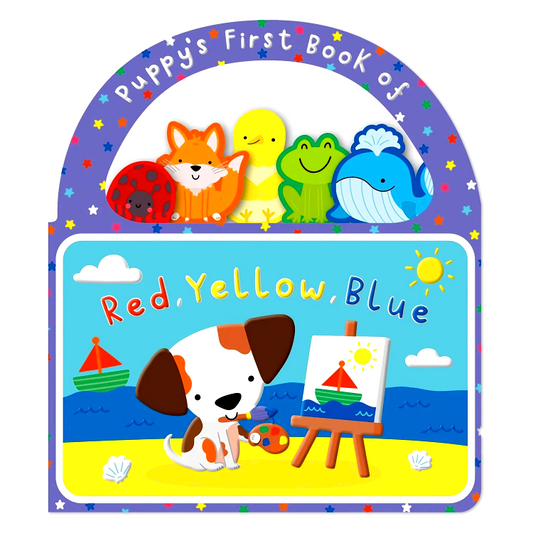 Carry Along Puppy's First Red Yellow Blue Book
