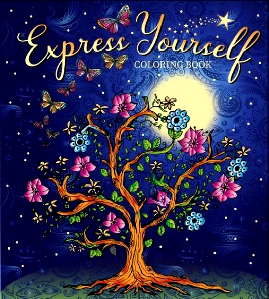 Express Yourself Coloring Book