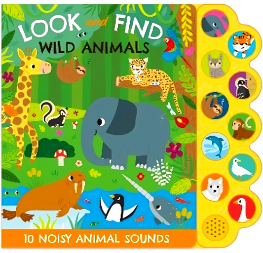 Look And Find Wild Animals (10 Sound Buttons)