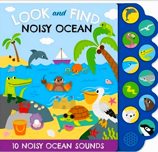Look And Find Noisy Ocean (10 Interactive Sound Buttons)