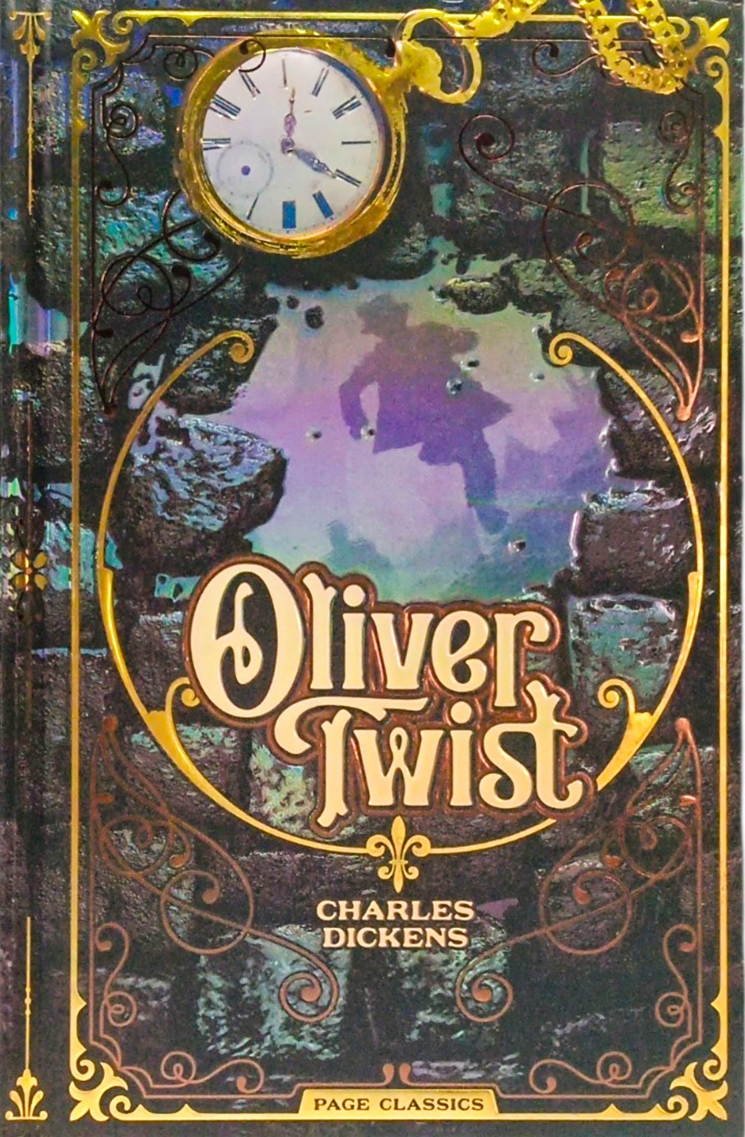 Oliver Twist (Deluxe Edition) by Charles Dickens – book cover