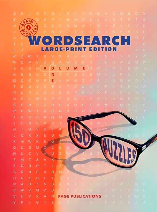 Brain Boosters Wordsearch Large-Print Edition