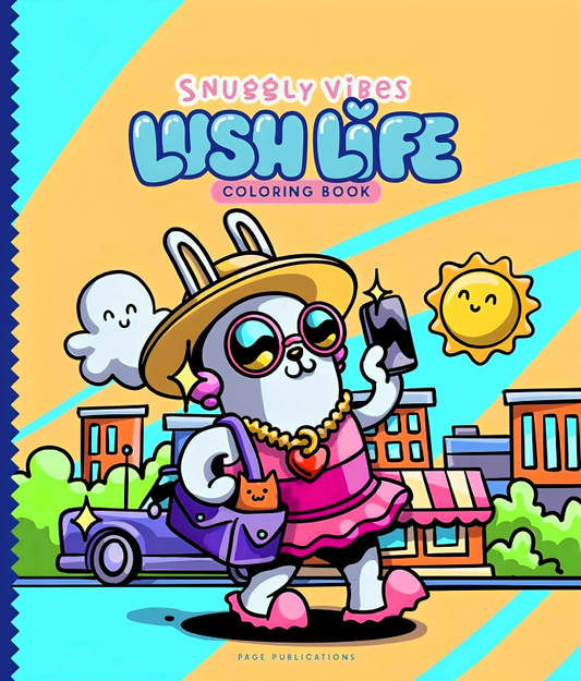 Snuggly Vibes Lush Life Coloring Book