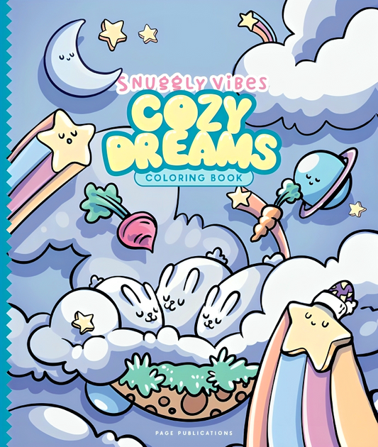Snuggly Vibes Cozy Dreams Coloring Book