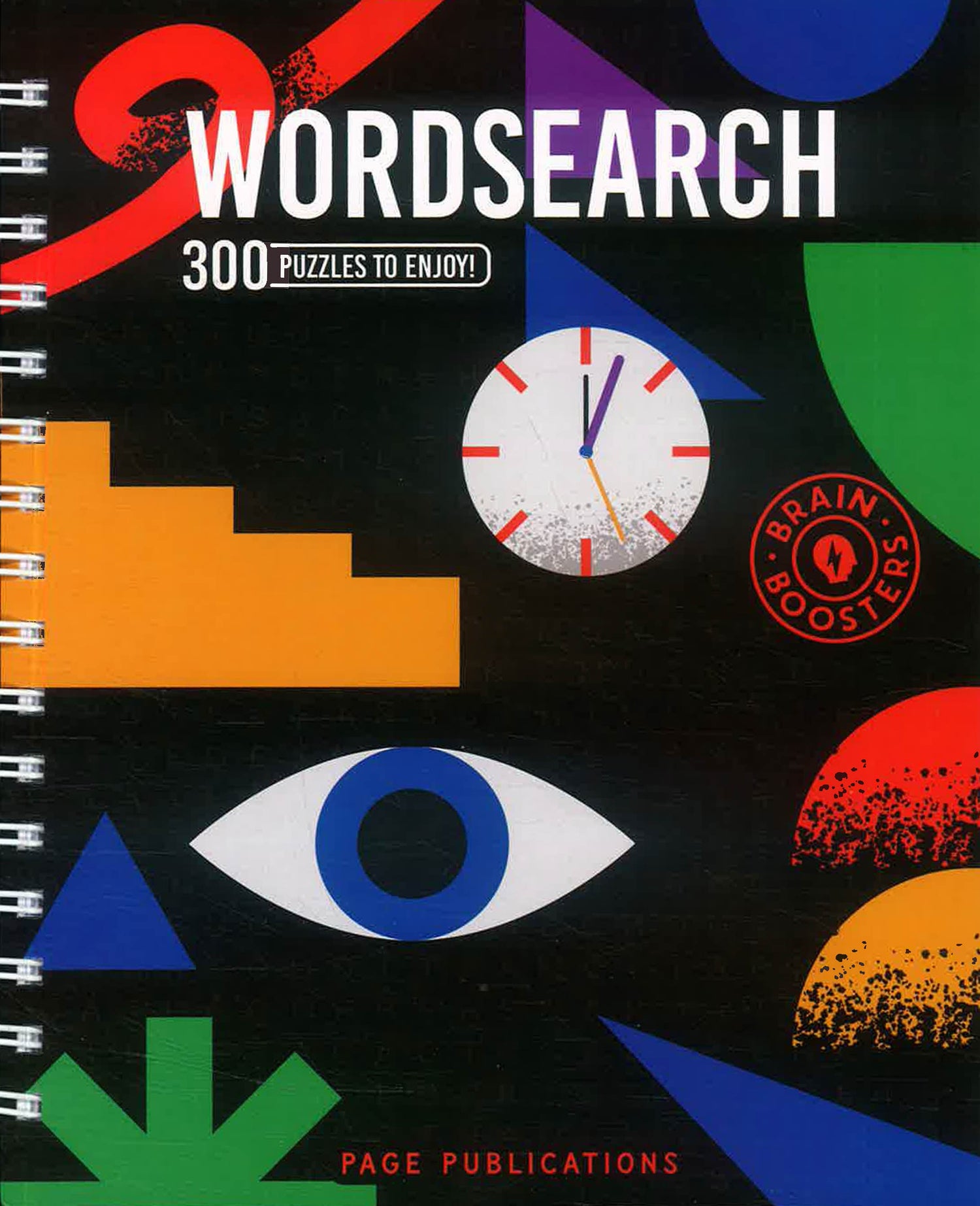 Brain Boosters Wordsearch by Page Publications – book cover