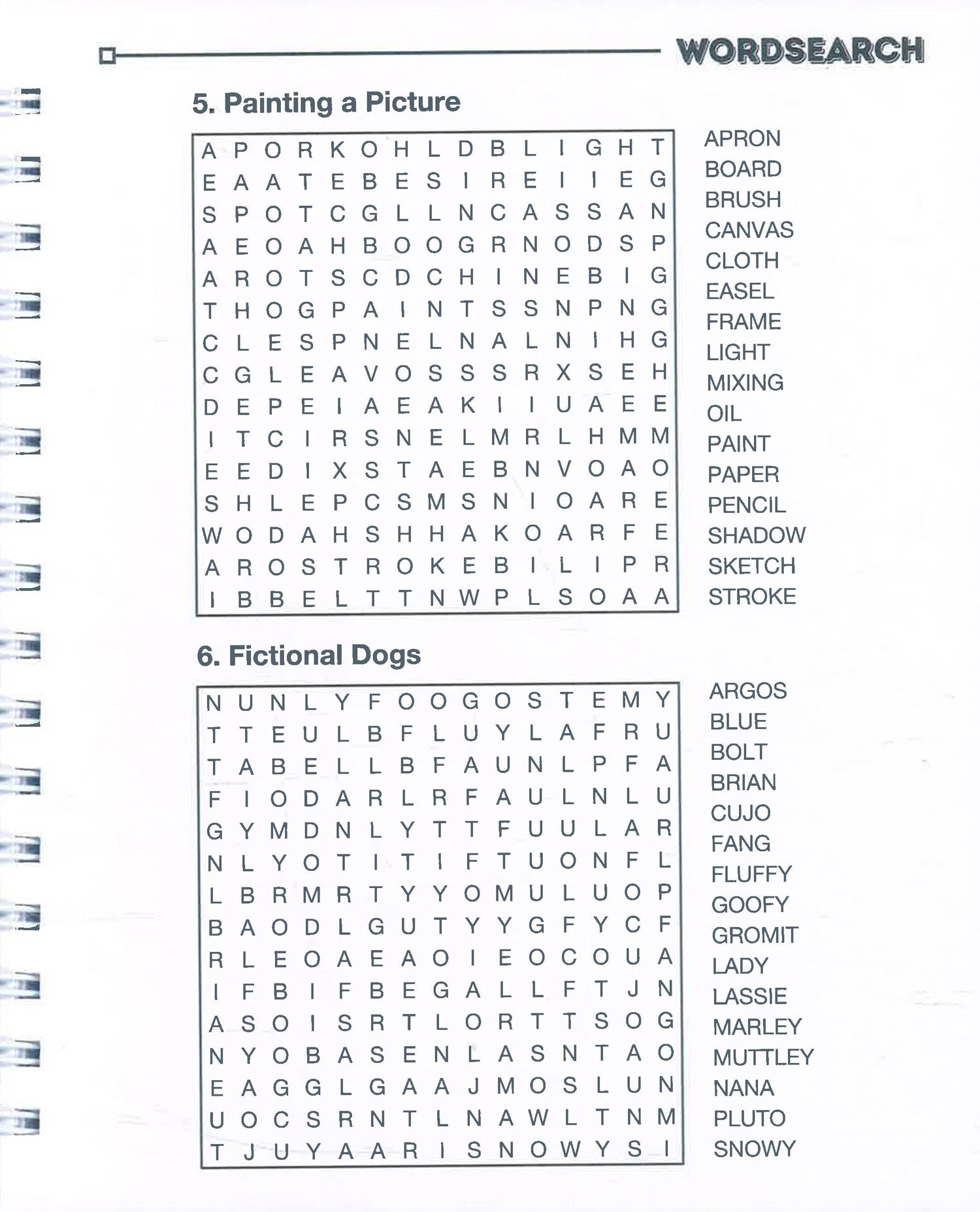 Brain Boosters Wordsearch by Page Publications – book cover