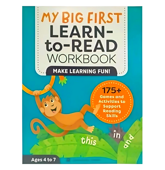 My Big First Learn-To-Read Workbook