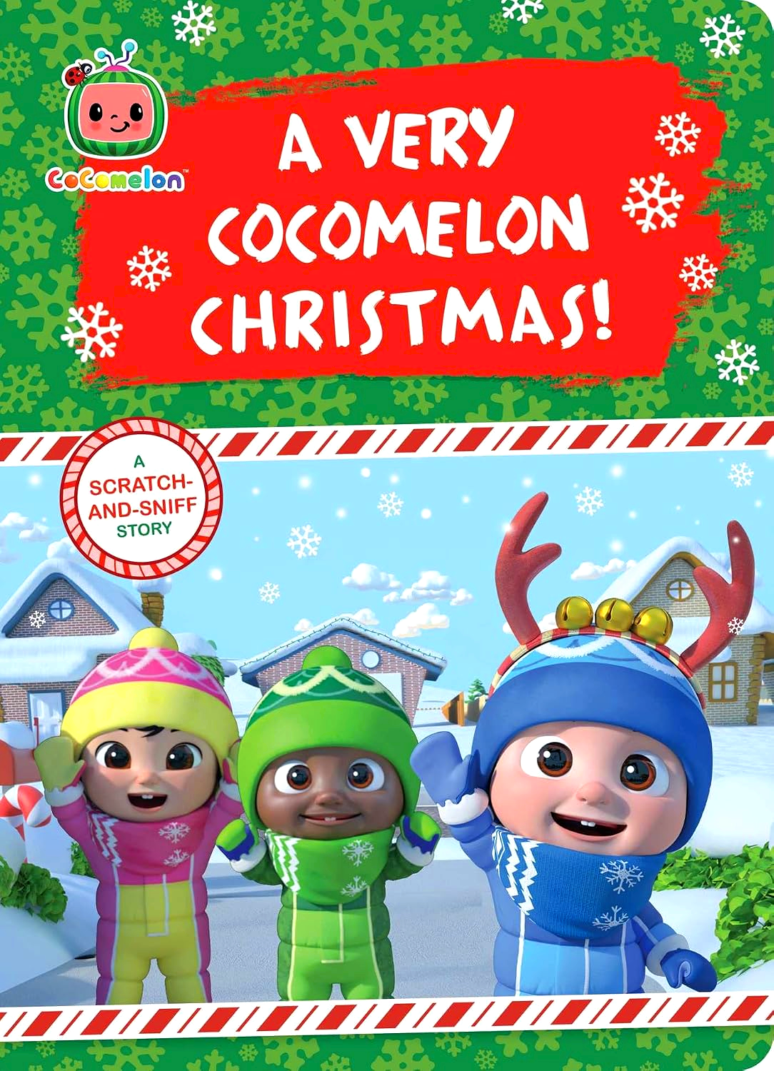 A Very CoComelon Christmas! by Nickelodeon Simon – book cover