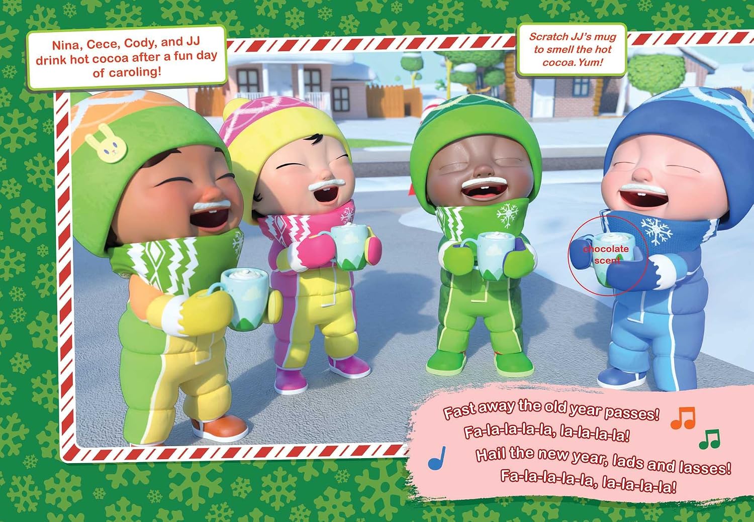 A Very CoComelon Christmas! by Nickelodeon Simon – book cover