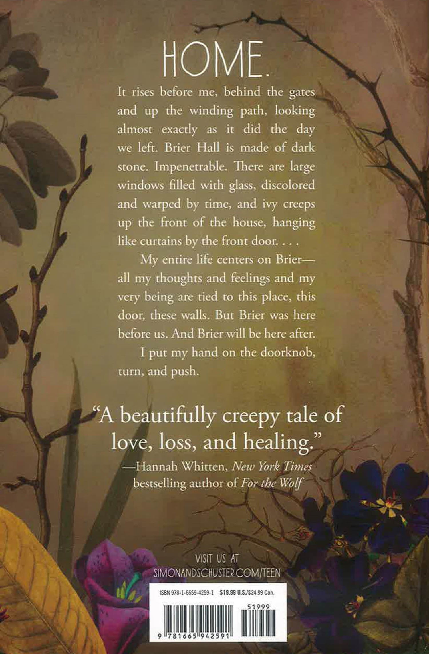 House Of Thorns by Isabel Strychacz – book cover