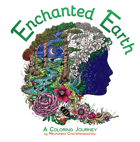 Enchanted Earth Coloring: A Coloring Journey