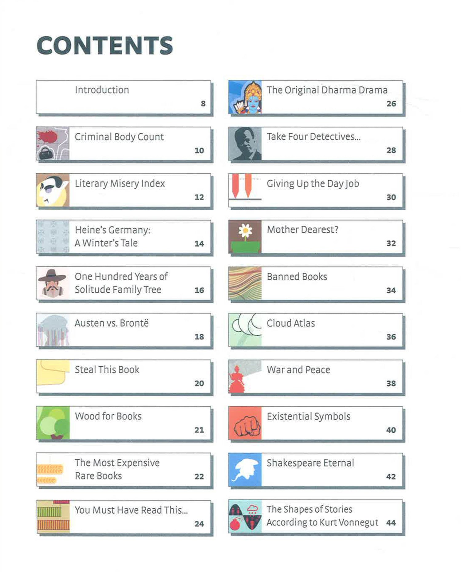 Infographic Guide To Literature: Fascinating Facts And Figures For Book Lovers by Joanna Eliot – book cover