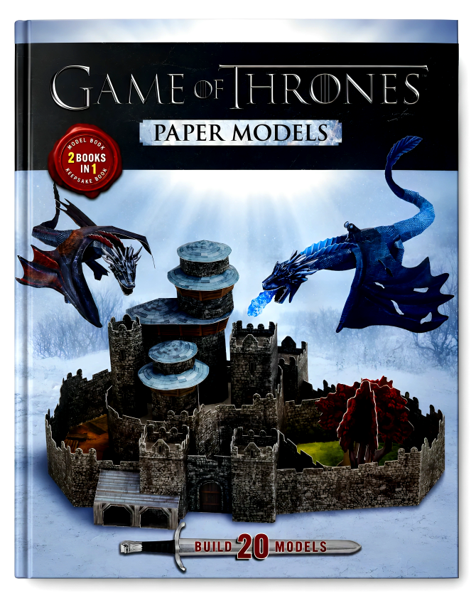 Game Of Thrones Paper Models by Silver Dolphin Books – book cover
