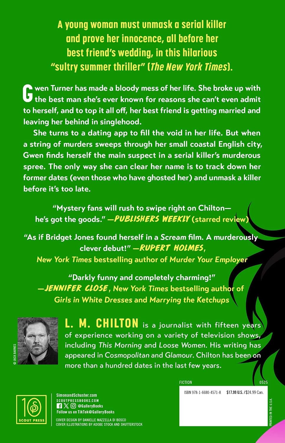 Don't Swipe Right: A Novel by L.M. Chilton – book cover