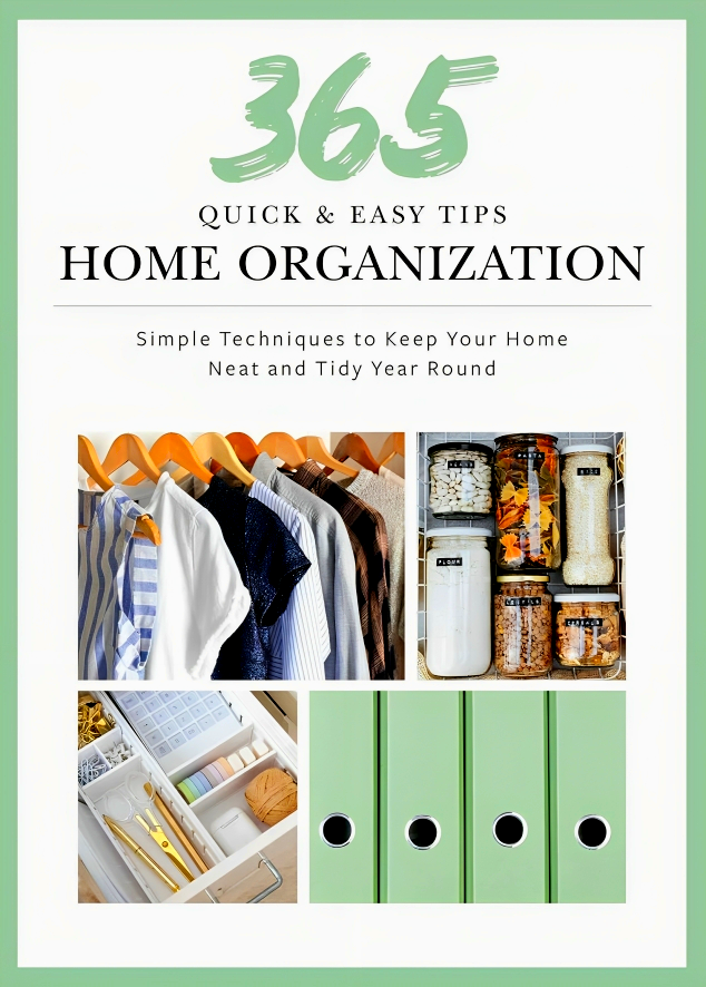 365 Quick & Easy Tips: Home Organization: Simple Techniques to Keep Yo – BookXcess