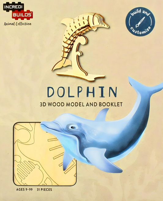 Incredibuilds Animal Collection- Dolphin
