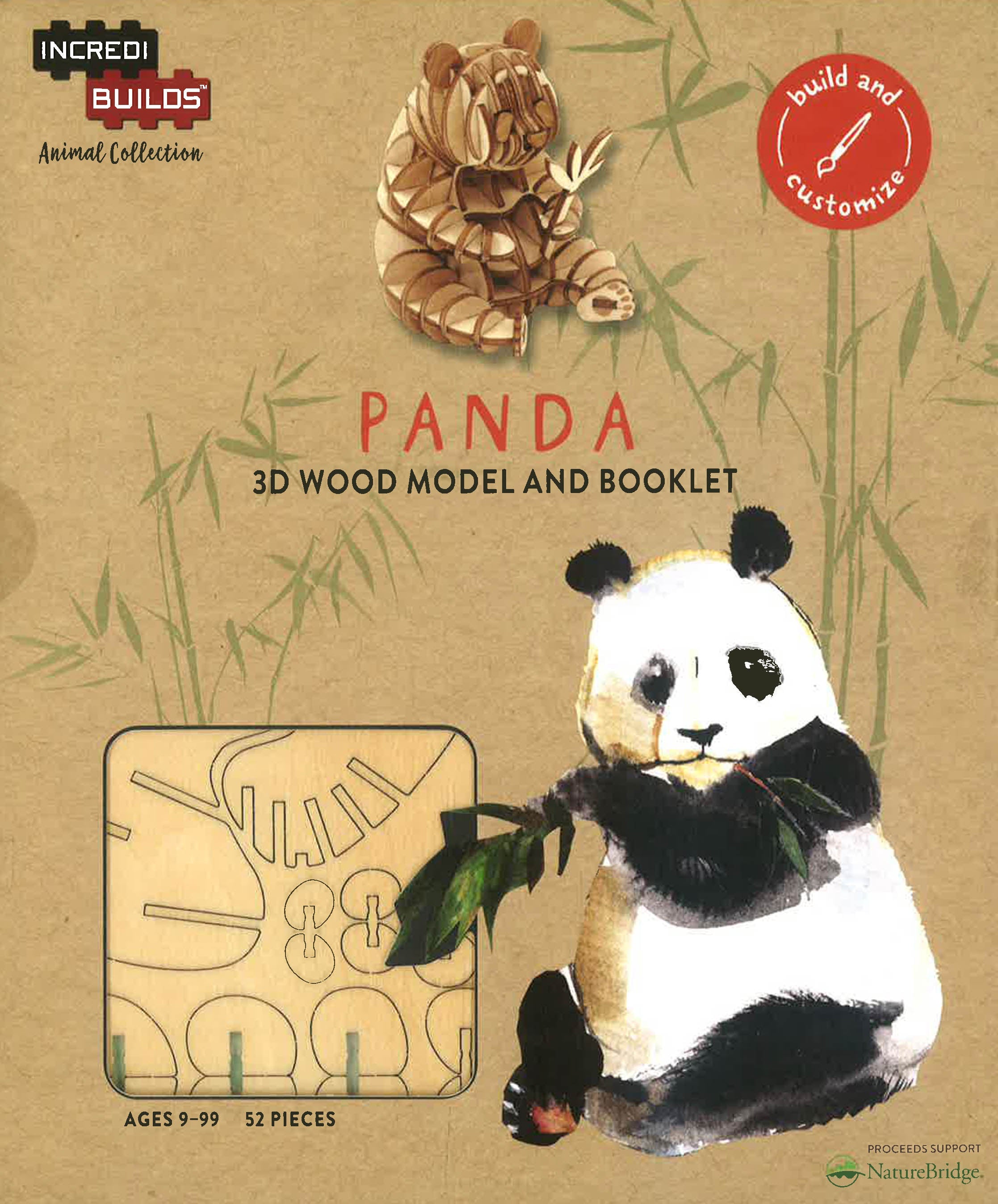 Incredibuilds: Animal Collection- Panda – BookXcess