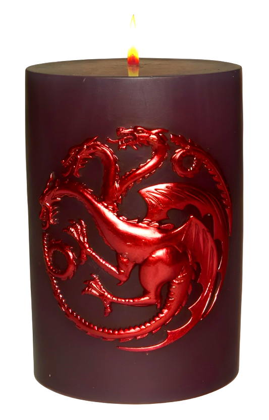 Game of Thrones: House Targaryen Sculpted Sigil Candle