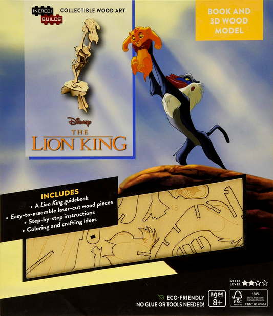 Incredibuilds Disney The Lion King Model: Exploring The Pride Lands