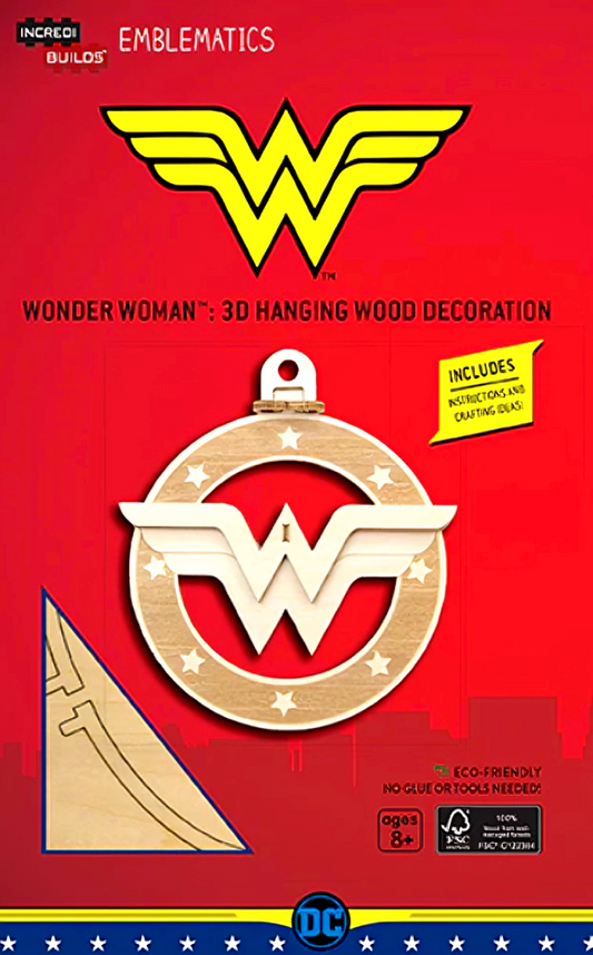 Incredibuilds Emblematics: Dc Comics: Wonder Woman Logo