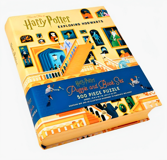 Exploring Hogwarts Puzzle and Book Set