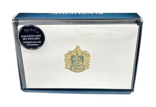 Harry Potter: Slytherin Foil Note Cards (Set Of 10)