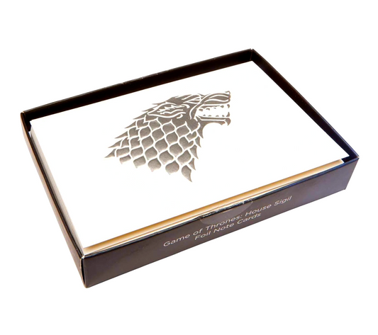 Game Of Thrones: House Sigil Foil Note Cards