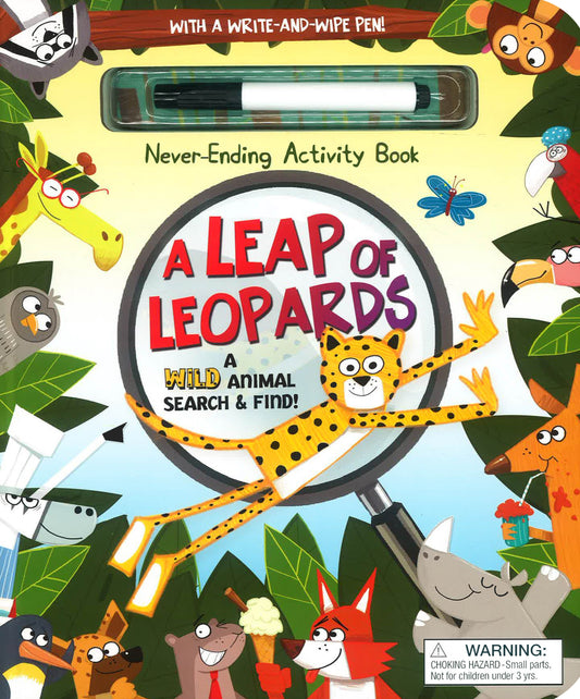 Never-Ending Activity Book: A Leap Of Leopards