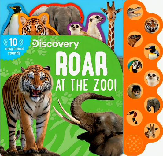 Discovery: Roar At The Zoo! (10-Button Sound Books) (Image On Book May Slightly Vary)