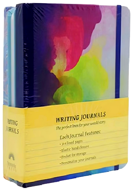 Satin Journal 3 Pack - Neon